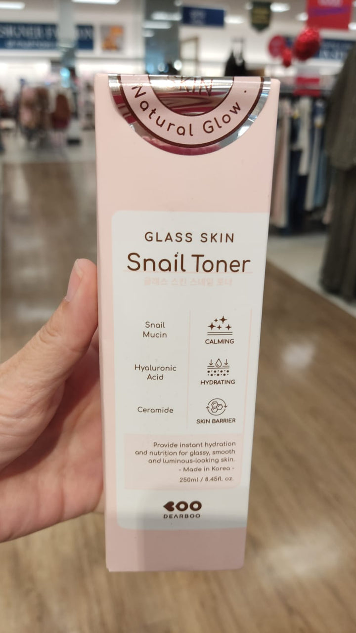 Maquillaje / Glass Skin Snail Tone / Dearboo / MRS090626-4756