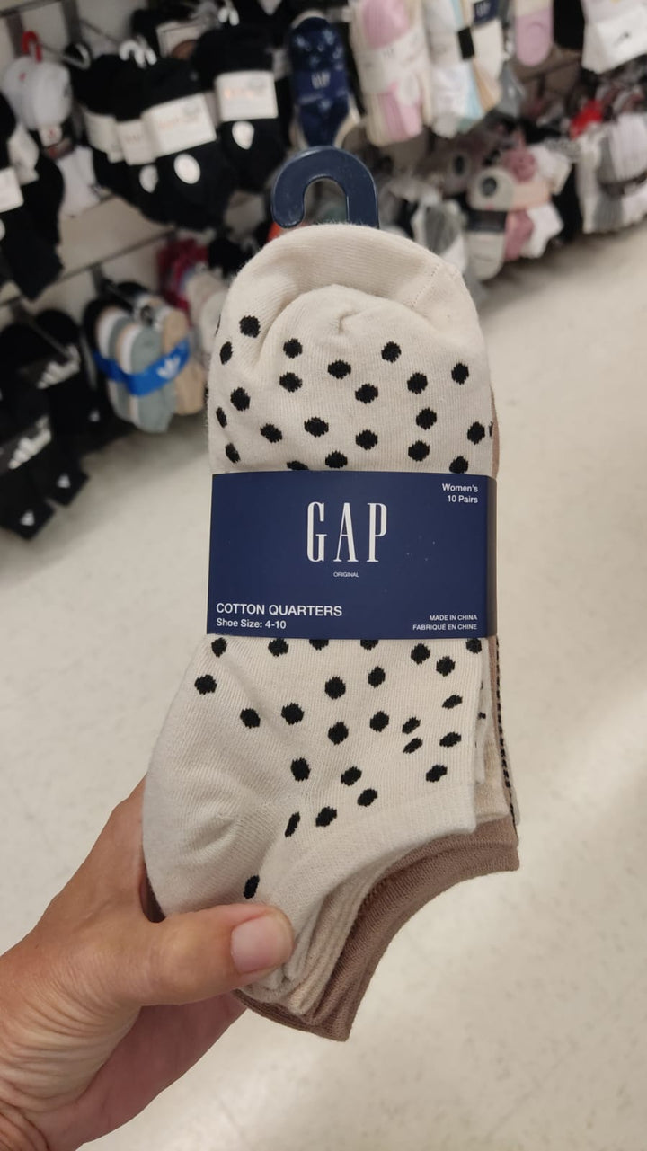 Accesorios / Medias Mujer / 10 pares / Gap / MRS090726-9527