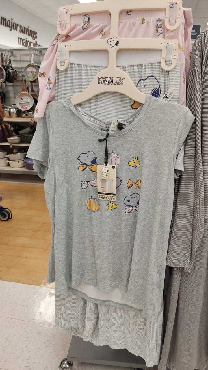 Pijama / Mujer / 3 piezas / PEANUTS / MRS091326-3116