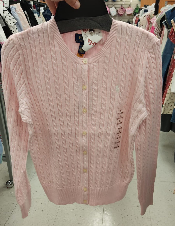 Jacket / Cárdigan / Infantil / Rosa / Polo Ralph Lauren / TJ091426-3876