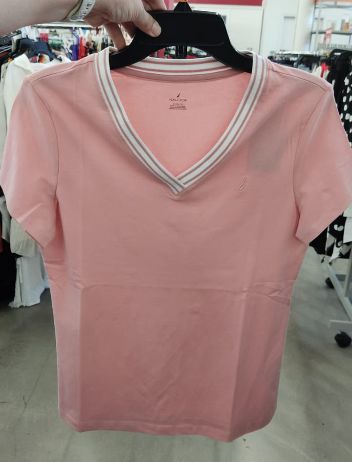 Blusa mujer / manga corta / NAUTICA / B091426-24535