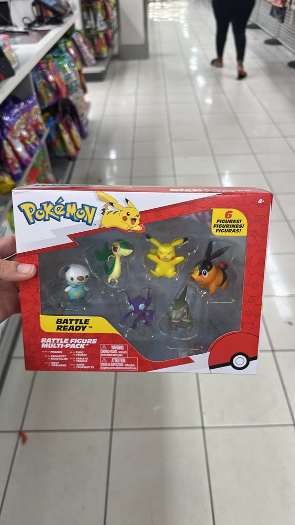 Juguetes / Pokémon Battle Figure/  6-Pack de Jazwares / B091726-27567