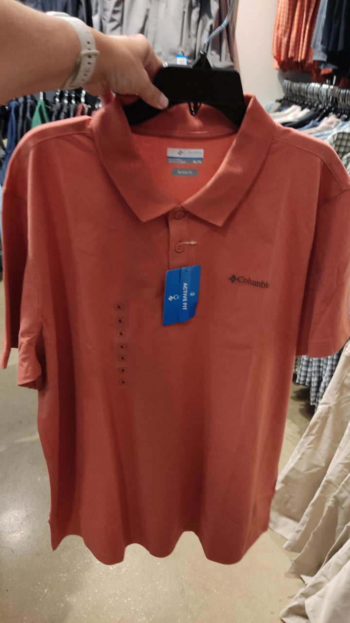 Camiseta tipo polo hombre COLUMBIA - Talla XL