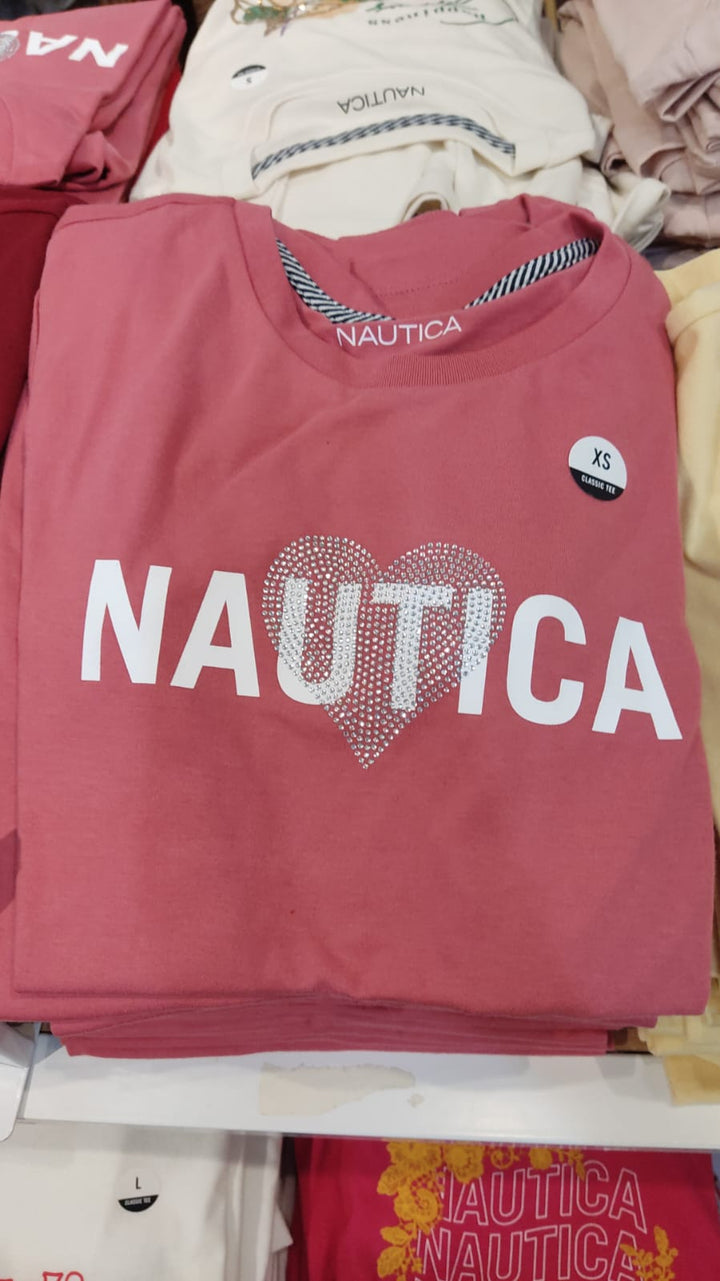 Blusa mujer (cuello redondo ) NAUTICA - Talla XL