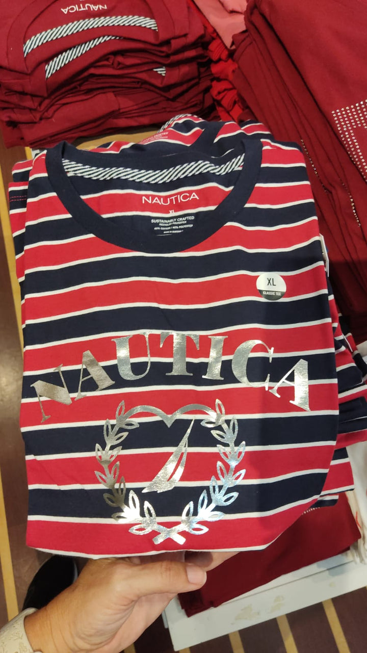 Blusa mujer (cuello redondo ) NAUTICA - Talla M