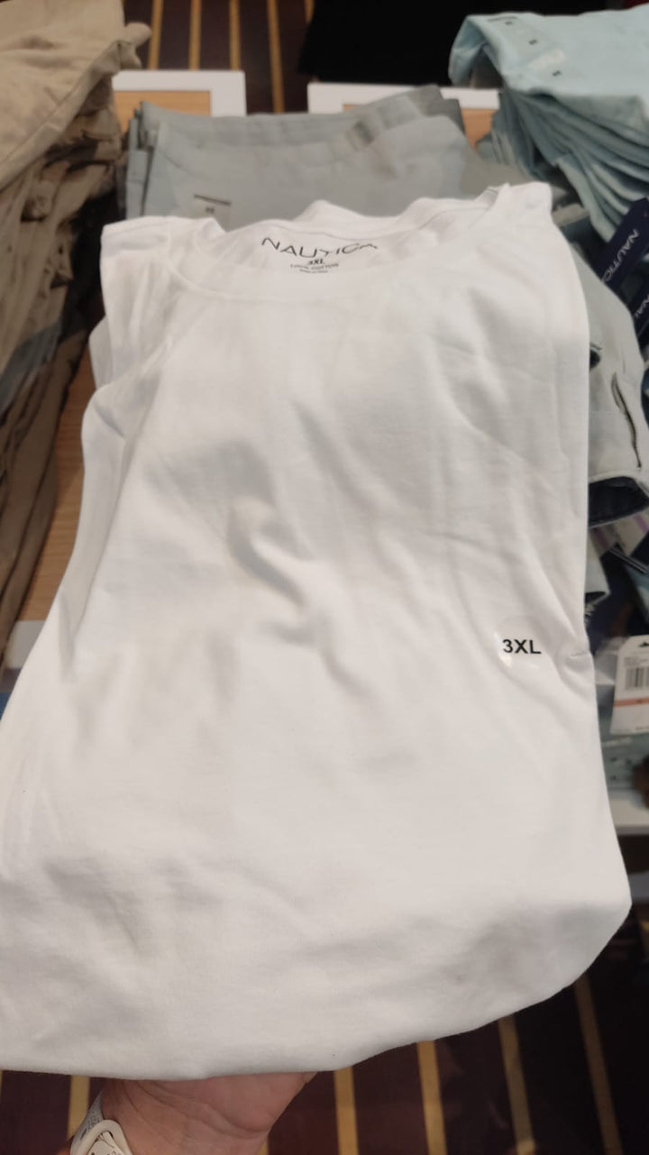 Camiseta de Hombre Blanca Nautica- Talla 3XL