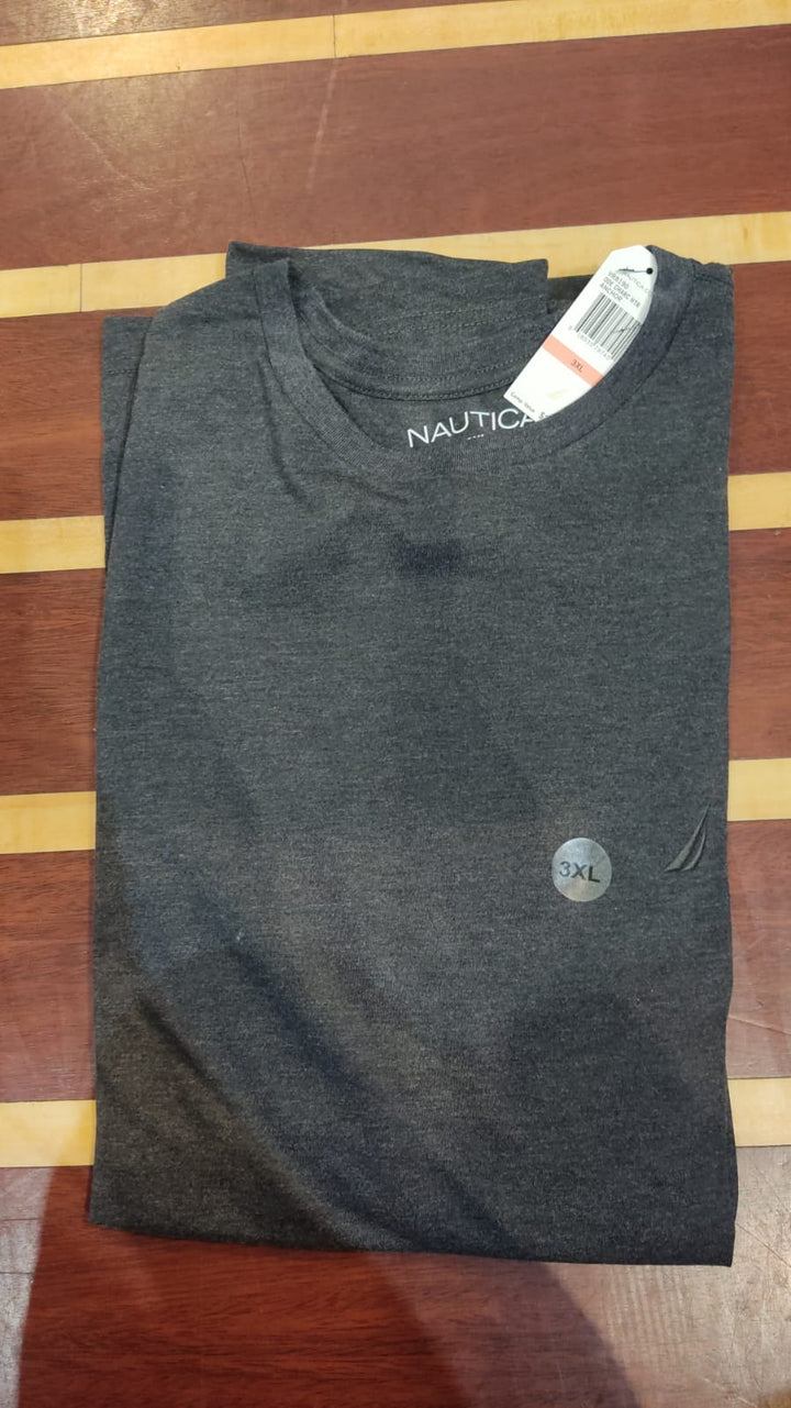 Camiseta de Hombre Gris Nautica- Talla 3XL