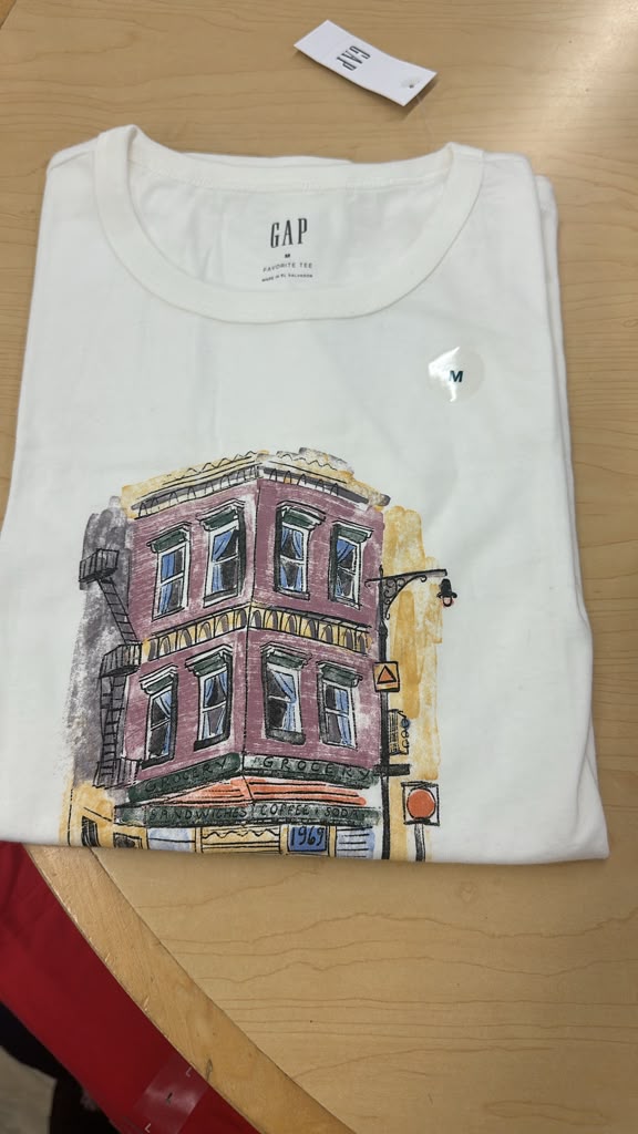 Blusa Mujer Gap Manga corta (Cuello redondo)- Talla M