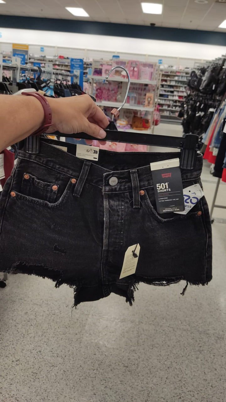 Short mujer / 501 / Negro/ Levis / R092426-6236-0