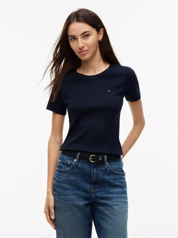 AP / Blusa mujer (cuello redondo) TH - Talla L / Azul