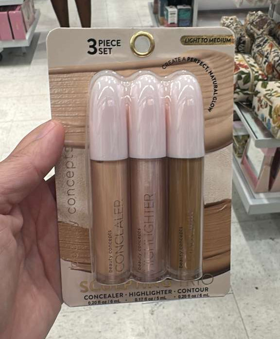 Maquillaje / Sculpting Trio / Light to Medium / Beauty Concepts / TJ092826-3890