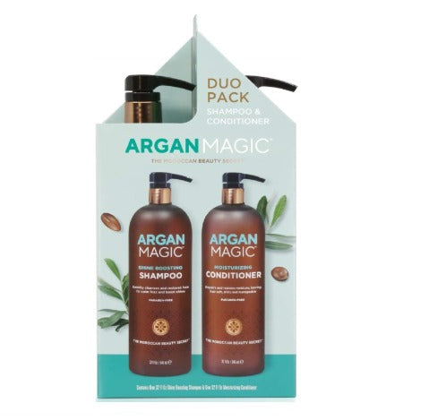 AP / Argán Magic - Shampoo y acondicionador (32 oz)