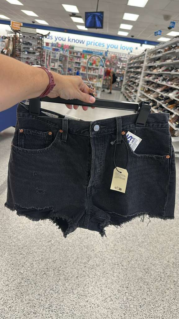 Short mujer / 501 / Negro / Levis / R092926-6241-8