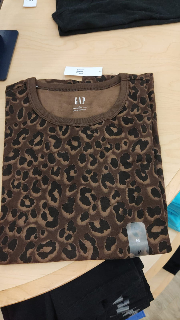 Blusa Mujer Animal Print GAP-Talla M