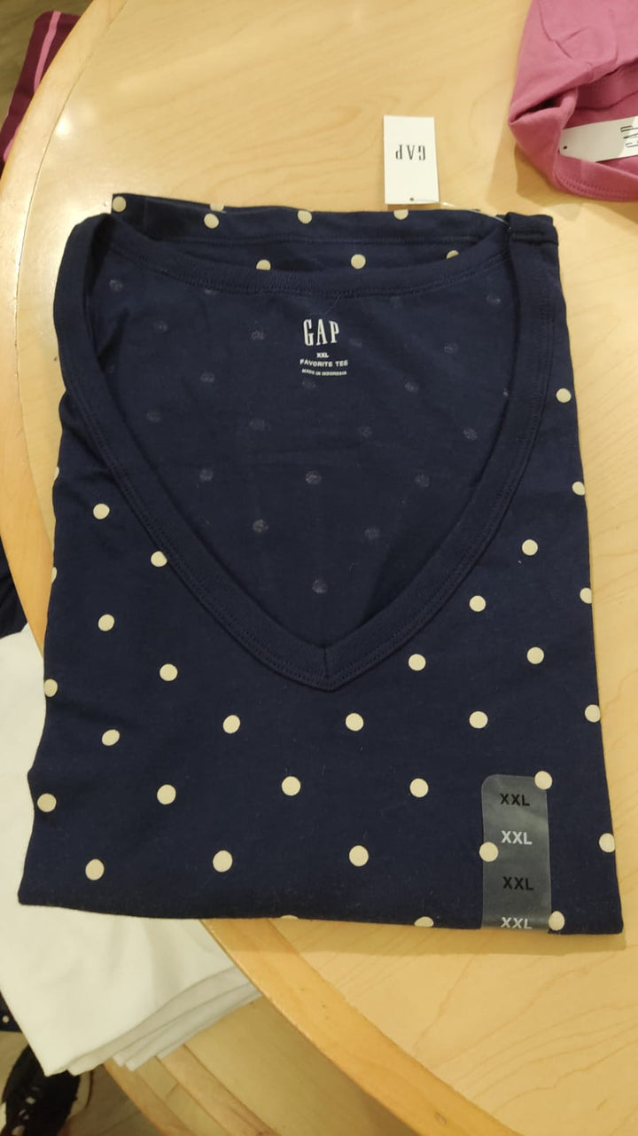 Blusa Mujer Cuello V -GAP-Talla XXL