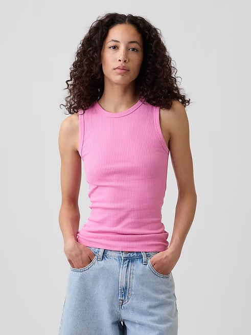 Blusa mujer (Sin manga Rosa) GAP - Talla XXL