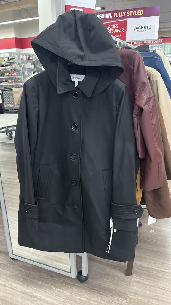 Jacket / Gabardina con Capucha / Mujer / CK / B101426-42683