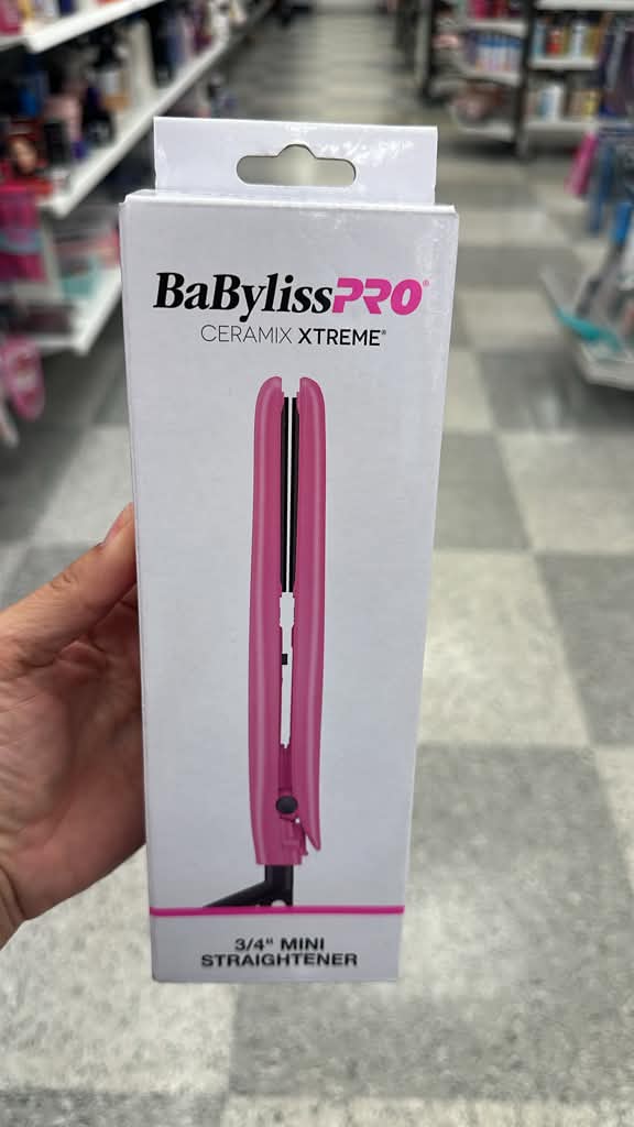 Plancha de cabello mini BaBylissPRO Ceramix Xtreme de 3/4 pulgadas