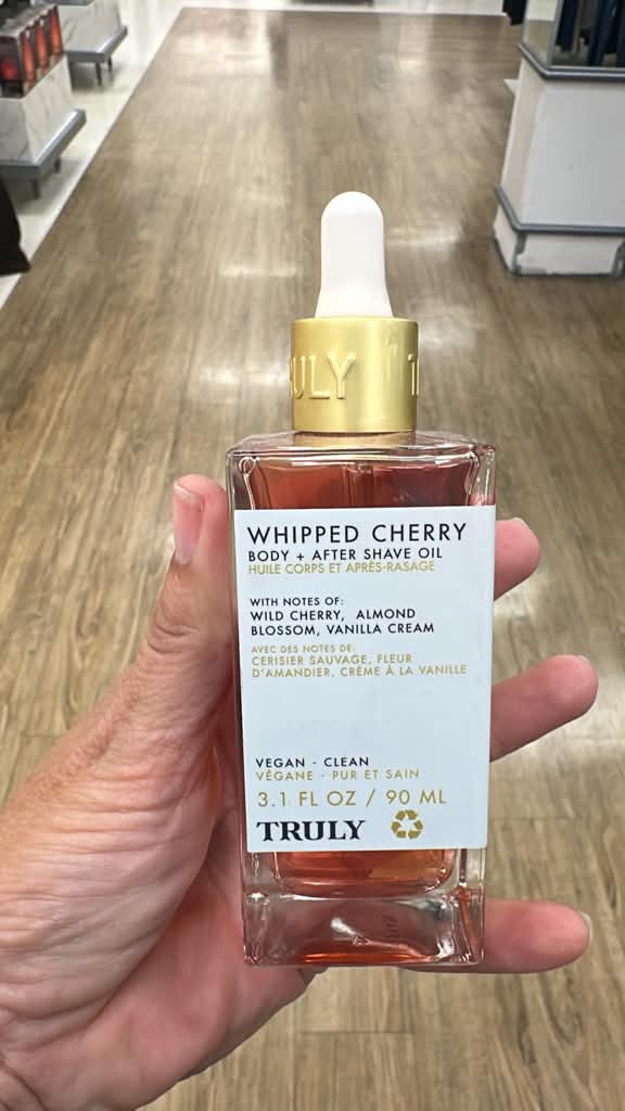 Cuidado personal / Whipped Cherry / Body + Afther Shave Oil / 90ml / Truly / MRS101626-563