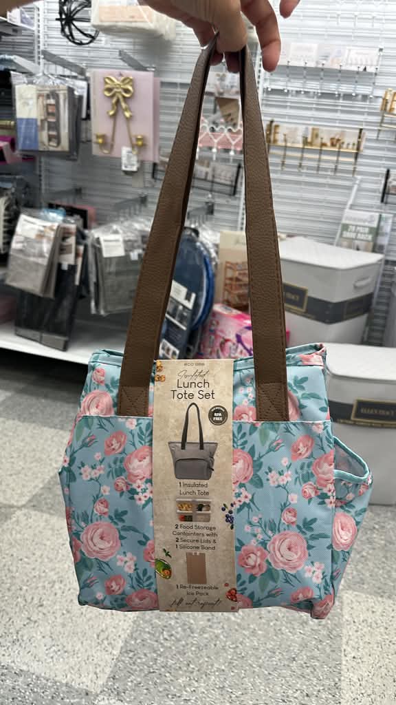 Bolso / Lonchera termica / Estampado Floral / ZZ / R101626-6259-2