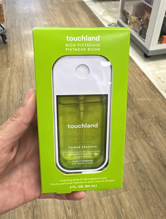 Cuidado personal / Rich Pistachio Power Essence / Body & Hair Fragrance Mist / 60 mL / Touchland / MRS101726-6075