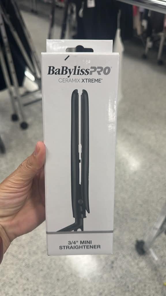 Cuidado personal / Plancha de cabello mini BaBylissPRO Ceramix Xtreme de 3/4 pulgadas / R102226-6265-8