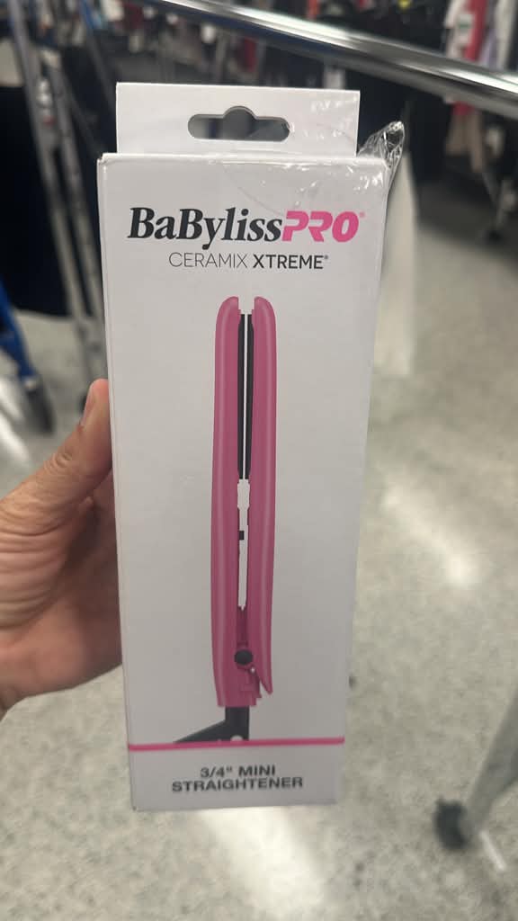 Cuidado personal / Plancha de cabello mini BaBylissPRO Ceramix Xtreme de 3/4 pulgadas / R102226-6265-8