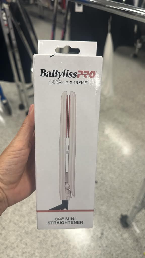 Cuidado personal / Plancha de cabello mini BaBylissPRO Ceramix Xtreme de 3/4 pulgadas / R102226-6265-8
