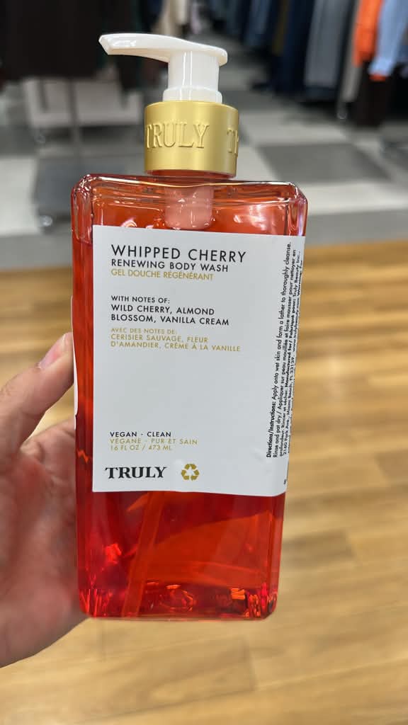 Cuidado personal / Whipped Cherry / Renewing Body Wash /473 mL / Truly / TJ102526-3285