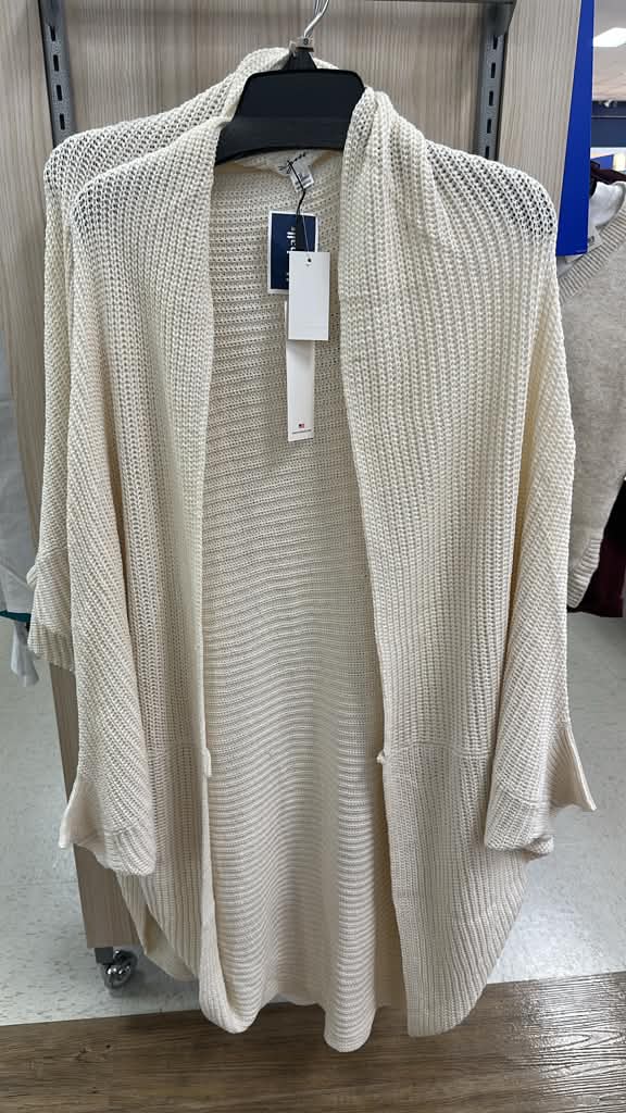 Cardigan Mujer abierto / Tejido de punto Holgado / Beige / ZZ / MRS102926-1682