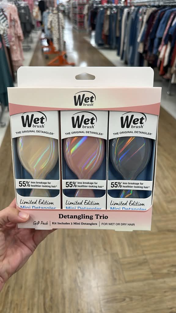 Cuidado personal / Set de 3 Cepillos Mini / WET / MRS102926-1682
