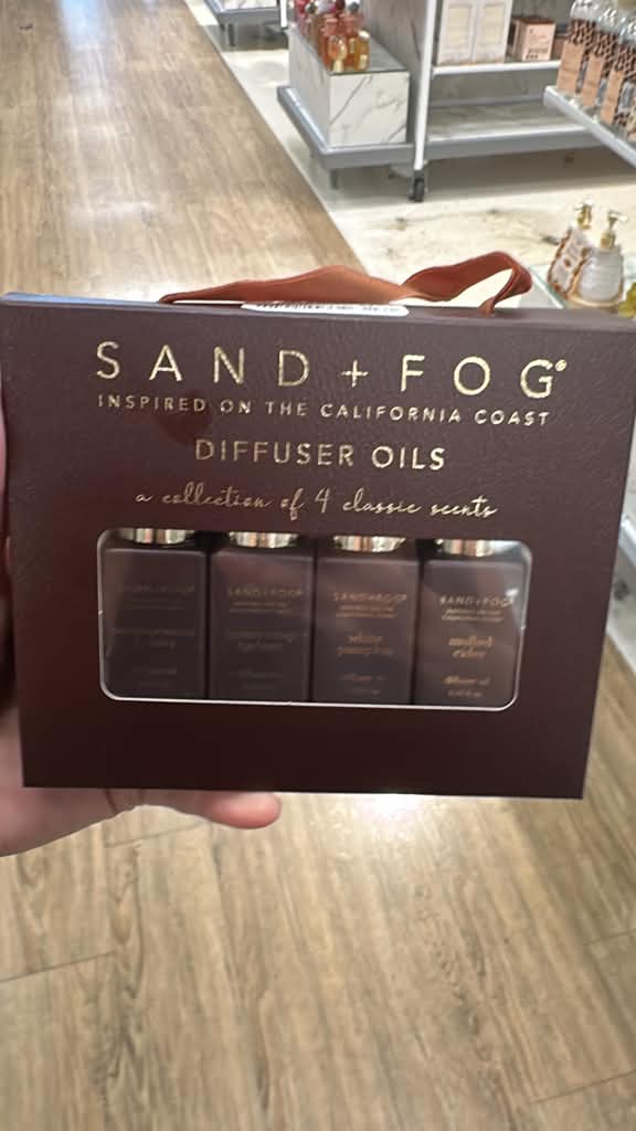 Hogar /  juego de cuatro aceites difusores de fragancia /  Sand + Fog / MRS102926-1682