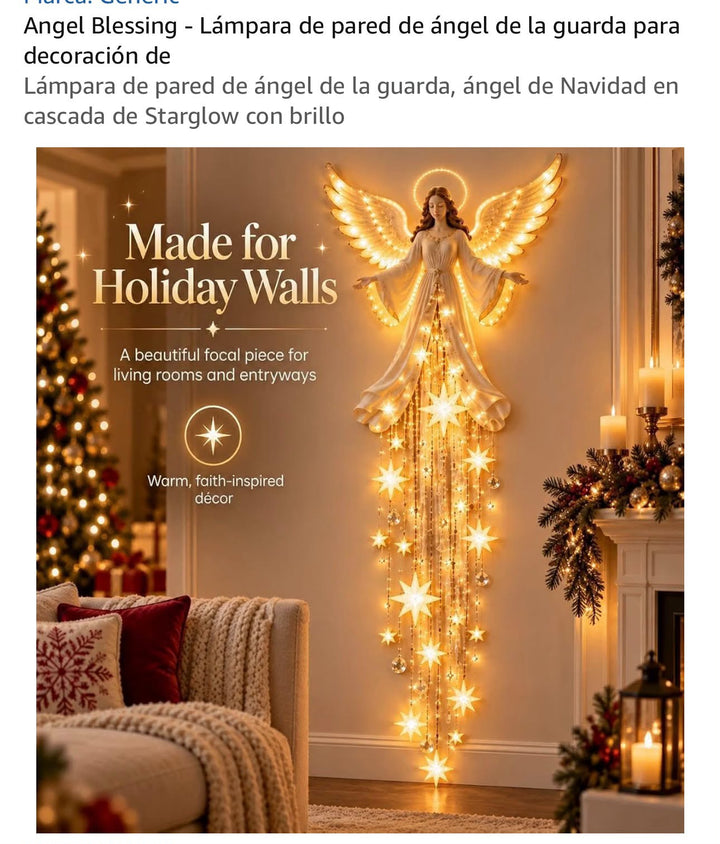 Lampara de pared /  Angel Blessing Wall Light,