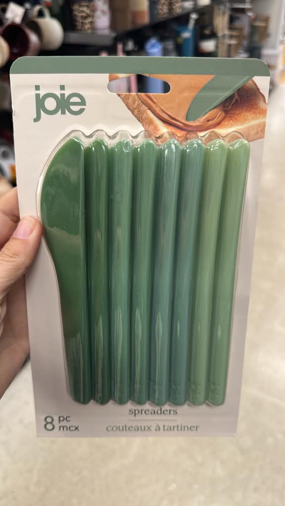 Hogar / Juego de 8 cuchillos esparcidores de plástico / de colores / Joie / MRS110526-8966