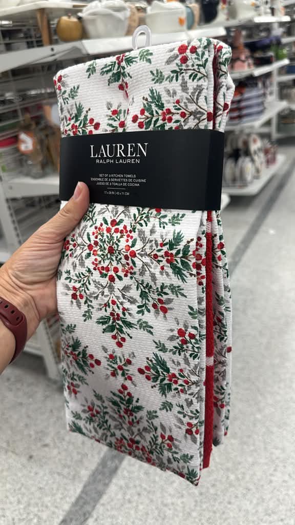 Hogar / Navidad / Set 3 toallas cocina / RALPH LAUREN / R111026-6283-5
