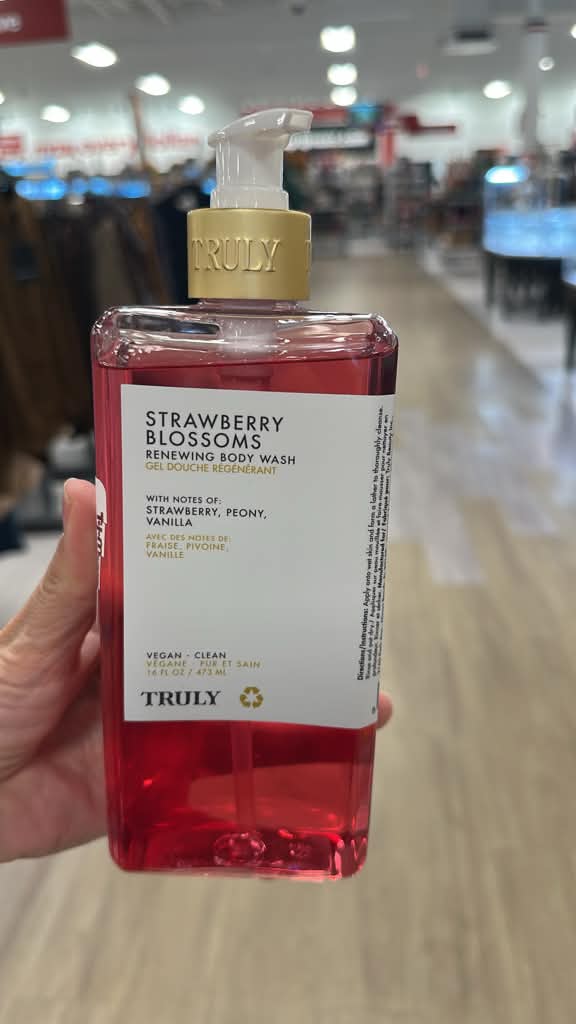 Cuidado de la piel / Renewing Body Wash / Strawberry Blossoms / 473 mL / TRULY /  TJ111226-1077