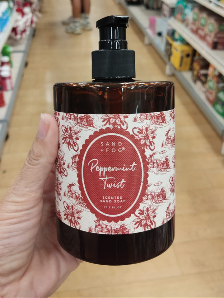 Cuidado personal / Jabón de Manos Líquido Peppermint Twist / 17.5 oz / Sand + Fog / MRS111226-4393