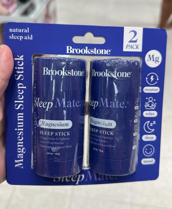 Cuidado personal / Sleep Mate Magnesium Sleep Stick / Pack 2 / Brookstone / 2.6 oz (75 g) / TJ111626-647