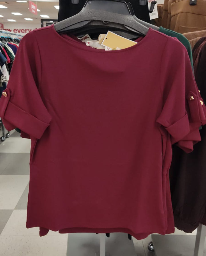 Blusa mujer / manga corta / MK / TJ111626-647