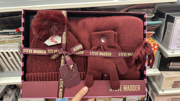 Accesorios / Set de bufanda, gorro y guantes / STEVE MADDEN / TJ111626-647