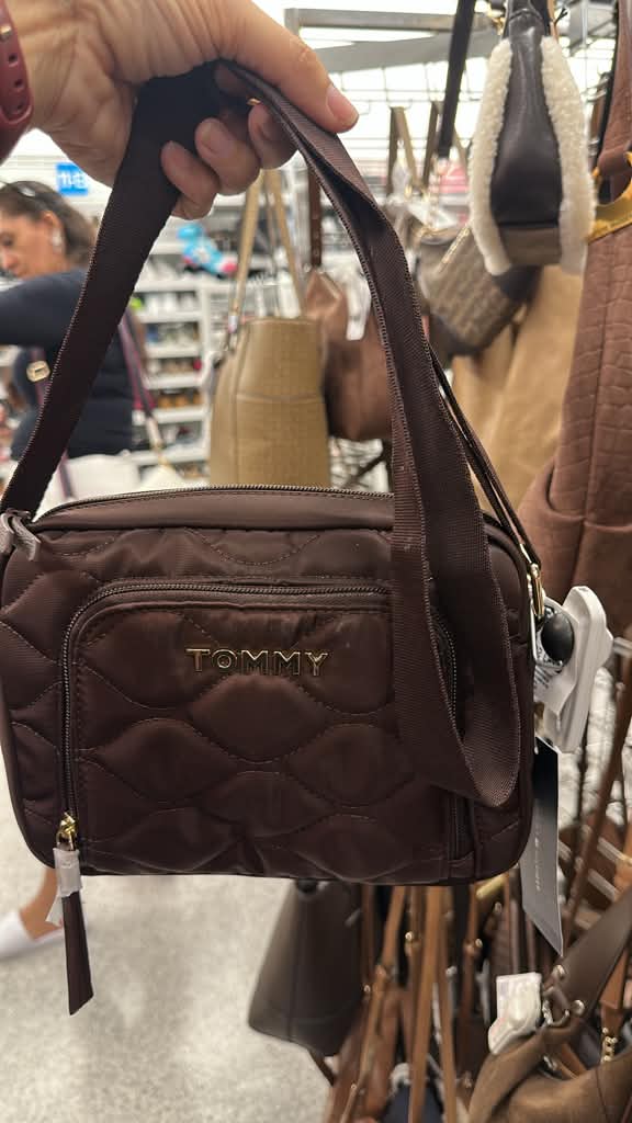 Bolso cruzado / Café / Acolchado / TH / R111626-6289-0