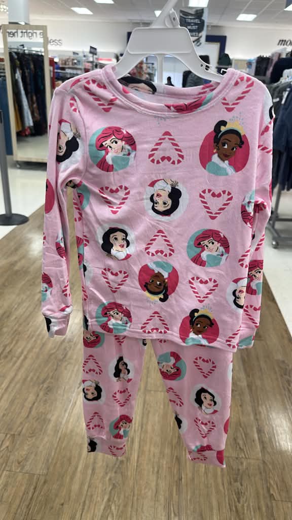 Ropa infantil / Pijama Manga larga / pantalon princesas / ZZ / MRS111926-6588