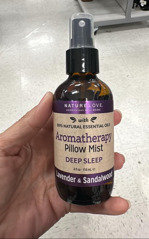 Cuidado personal / Aromatherapy Pillow Mist Spray / Deep Sleep /  Lavender + Sandalwood / Nature Love / 4 fl oz (118 mL) / TJ112026-7946