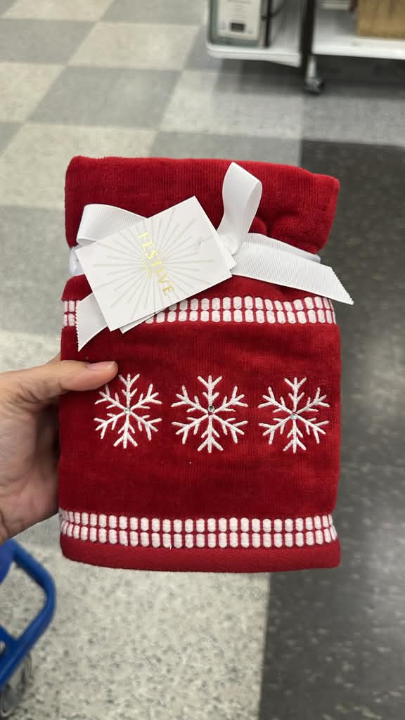 Hogar / Navidad / Juego de 2 Toallas de Mano / Festive / R112126-6294-1