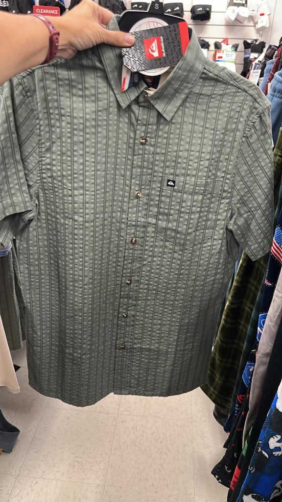 Camisa Hombre / Manga Corta /  Quiksilver / MRS112226-4431
