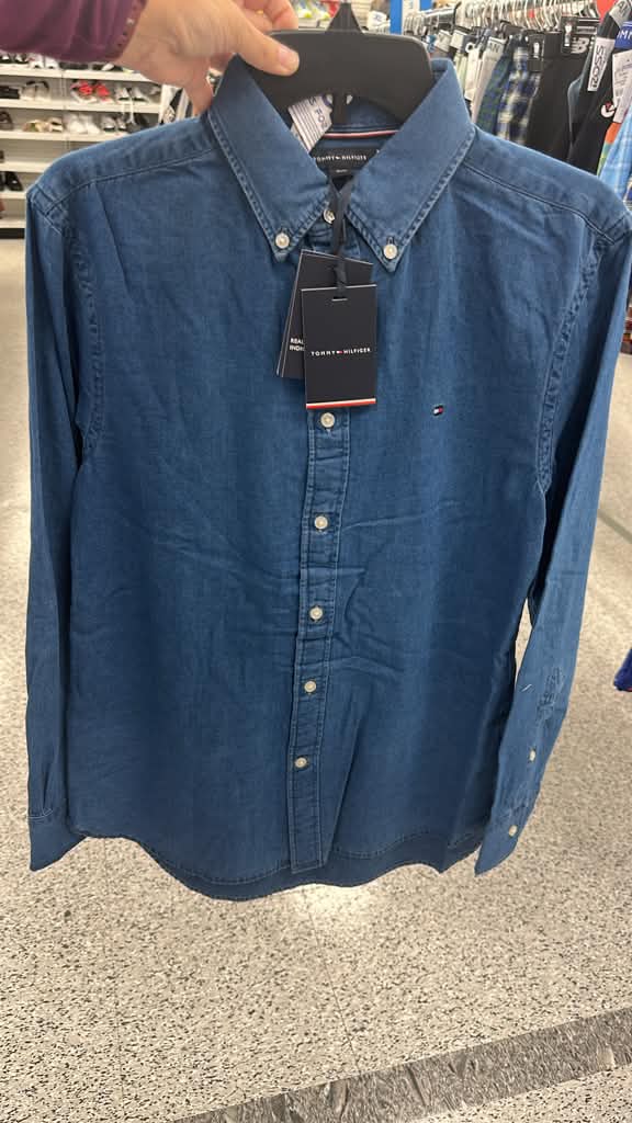 Camisa Hombre / Manga Larga/ tejido denim / TH / R112226-6295-5