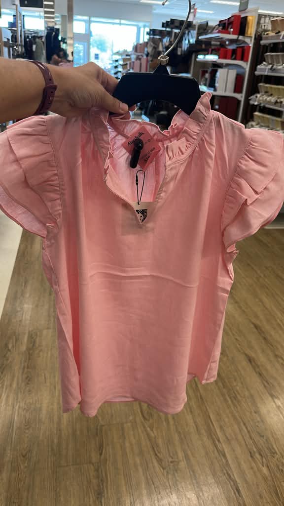 Blusa Mujer/ / Mangas corta / Rosa / AK / MRS112626-4869