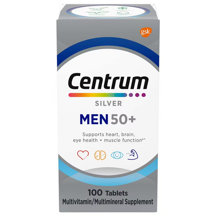 Vitamina / Suplemento / Hombre / CENTRUM - Silver Men 50+ / 100 Tabletas