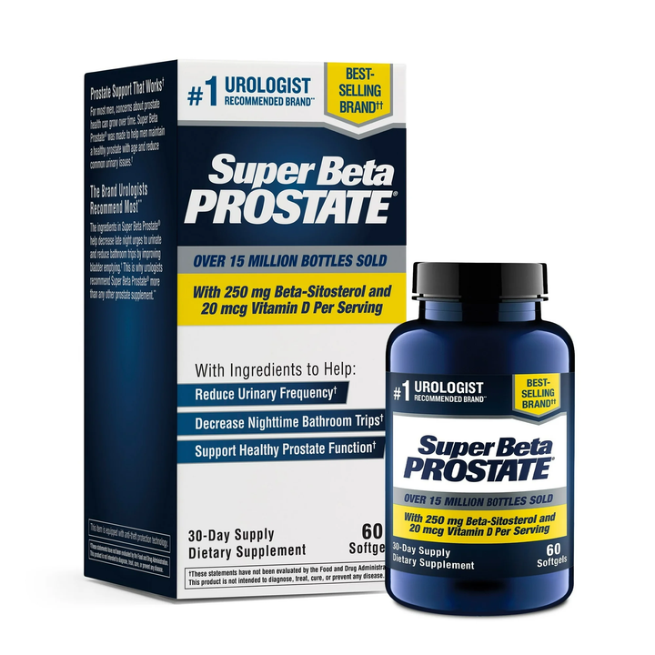 Vitamina / Suplemento / Hombre / Super Beta - PROSTATE / 60 Softgels