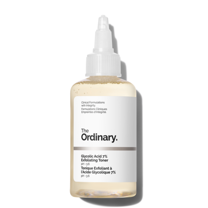 Cuidado de la piel / Glycolic Acid 7% Exfoliating Toner / The Ordinary